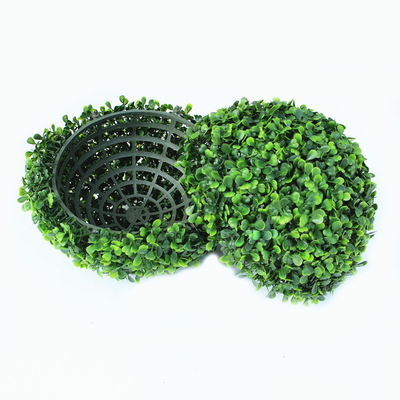 42cm PE Artificial Plant Balls , PP Artificial Plant Topiary Ball Faux Boxwood Decorative Balls