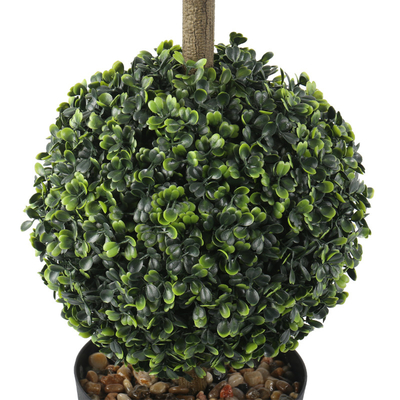 42cm PE Artificial Plant Balls , PP Artificial Plant Topiary Ball Faux Boxwood Decorative Balls