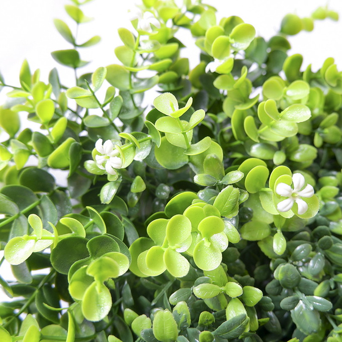 Заводы оптового первоначального на открытом воздухе крытого домашнего Boxwood украшения спиральные искусственные