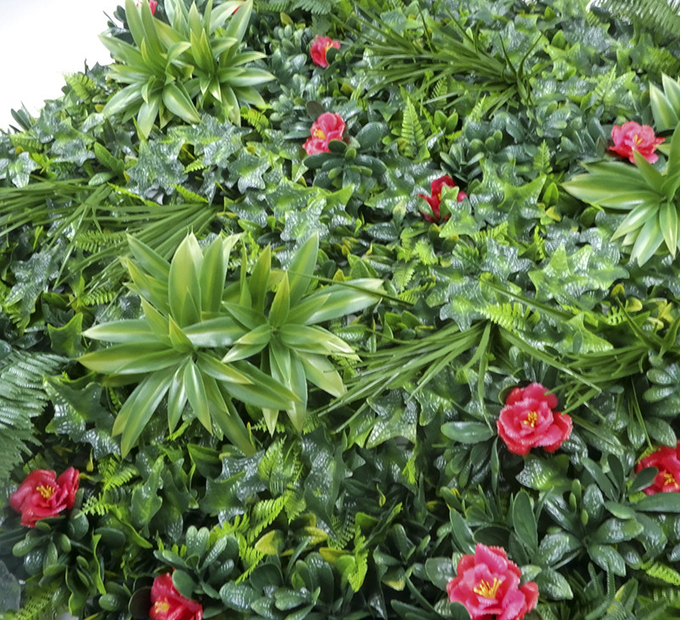 Оптовая искусственная стена зеленого цвета изгороди сада листвы Boxwood