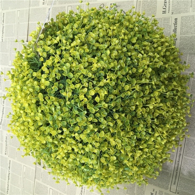 Шарик травы домашних заводов Boxwood украшения сада на открытом воздухе искусственный